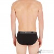 Quần lót nam Emporio Armani Cotton Silver Brief 2-pack Black